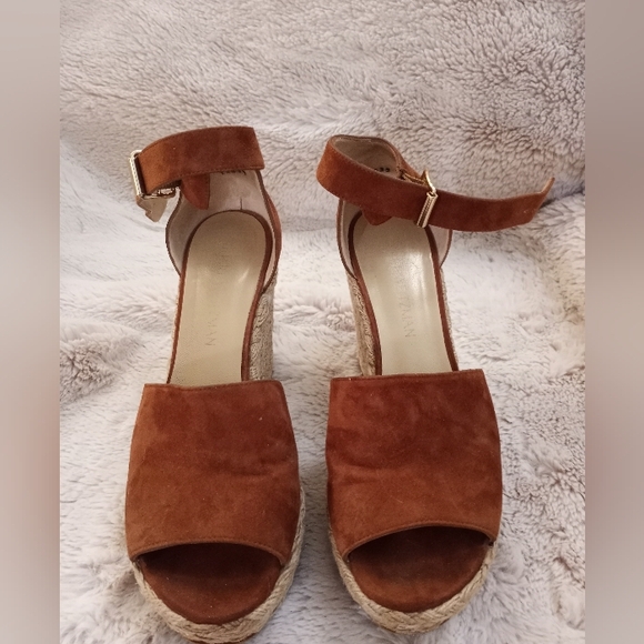 Stuart Weitzman Suede Espadrilles - Picture 2 of 6